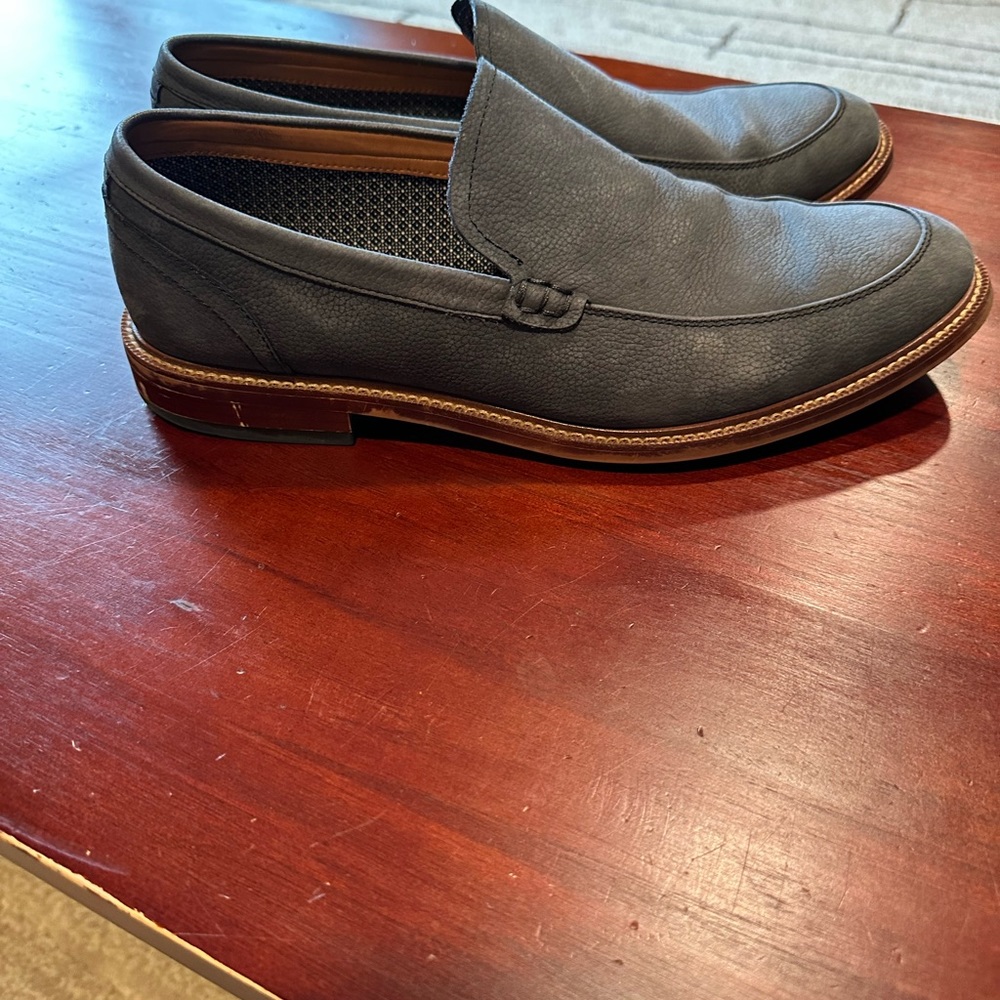 Aston Grey loafers size 10.5